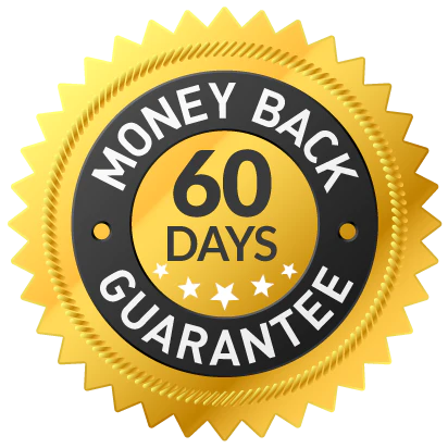 claritox pro 60 days money back guarantee badge